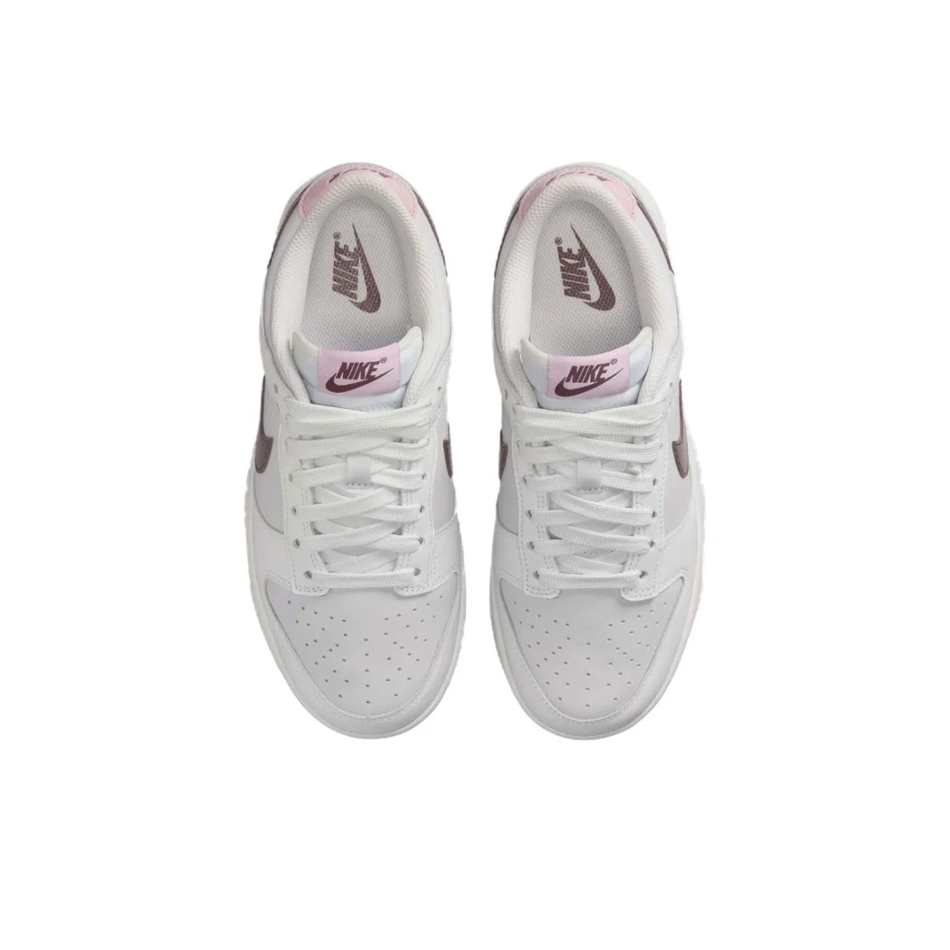 Sneakers Dunk White Red Pink