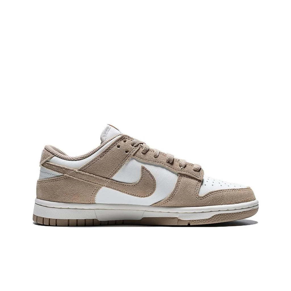 Nike Dunk Low top Skateboard Shoes Women's White Umber IO4244-101