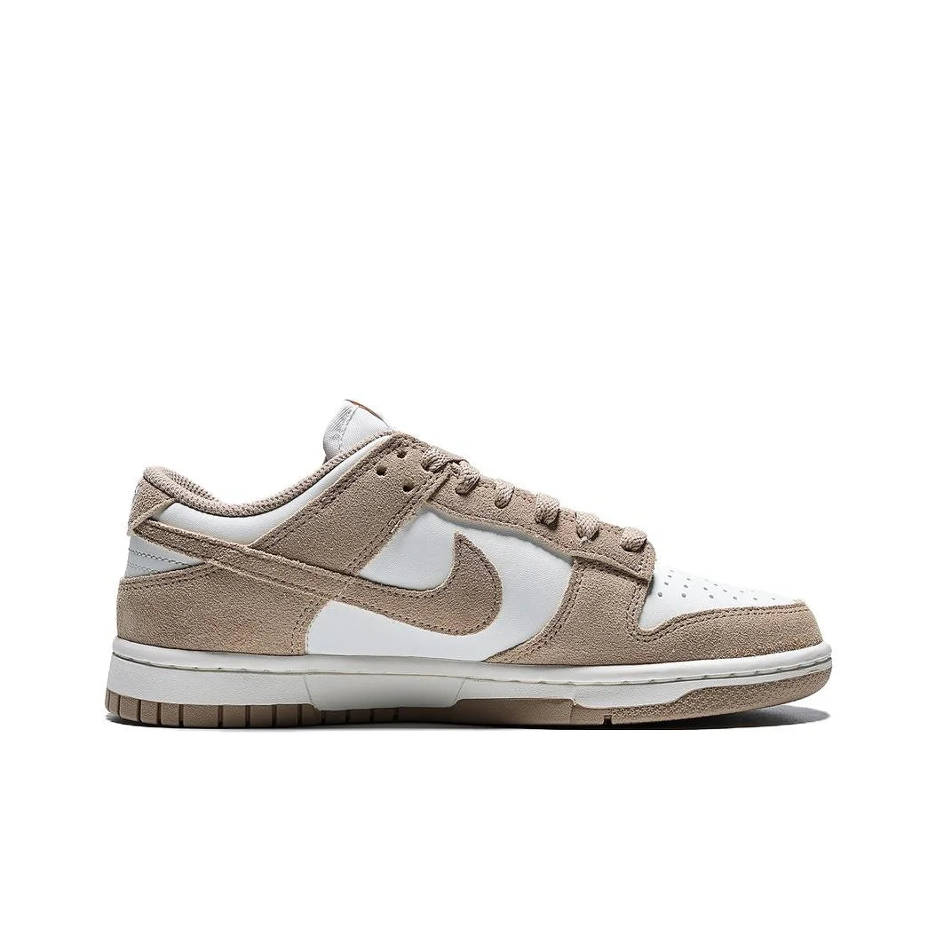 Nike Dunk Low top Skateboard Shoes Women's White Umber IO4244-101